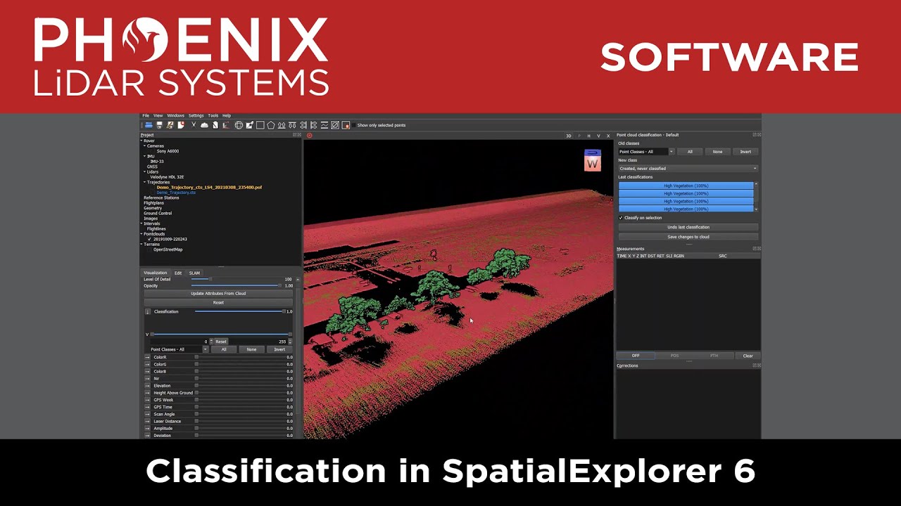 Classification in SpatialExplorer