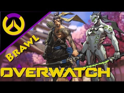 Overwatch PS4 Gameplay German - Genji & Hanzo (Brawl) - Let's Play Overwatch Deutsch