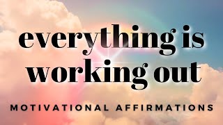 Download lagu Everything Works Out for Me | Motivational Morning Affirmations for Positive Thinking mp3
