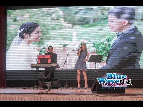 (Singer+Keyboardist) 2pcs wedding live band Melaka/Muar [Blue Wave] - Chessy