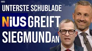 Eilt💥NiUS greift Siegmund an!💥Unterste Schublade💥Nord-Stream-Eklat💥Justiz-Putsch