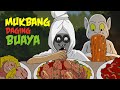 Mukbang Daging Buaya Bersama Pocong Dan Kawan Kawan Kartun Hantu Lucu