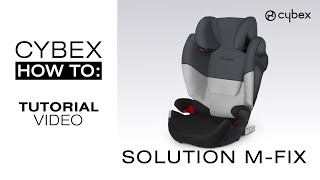 Cybex Solution M-Fix Videoprezentace autosedačky