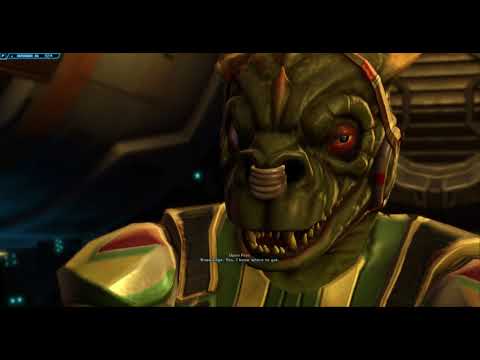 [SWTOR] (Jedi Consular) Qyzen Fess dialogues, part 11 - Picking up the trail
