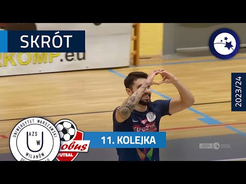 AZS UW DARKOMP - Eurobus Przemyśl 3:2 | SKRÓT | 11. kolejka (2023/24)