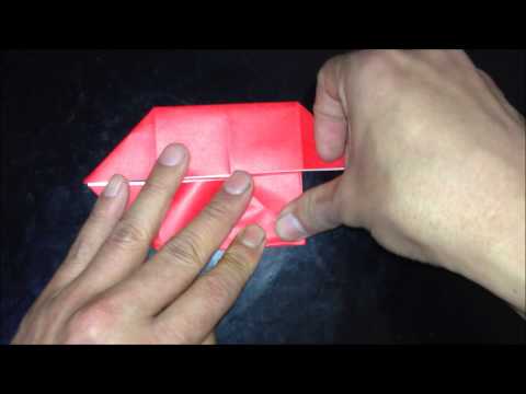 97.How to fold origami of the pendant