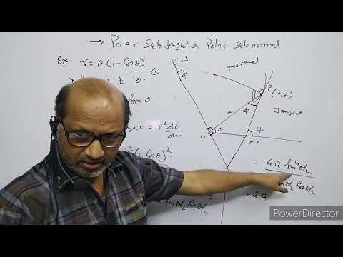 B.SC.:Maths,(Sem-1), || Sub Tangent and Sub Normal|| ''Polar Form'' , By-A.Prakash