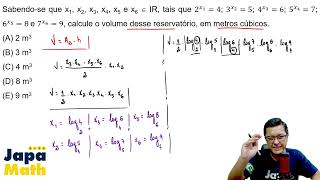 Prova Resolvida EFOMM(2025 - 2026) - Matemática - Questão 16