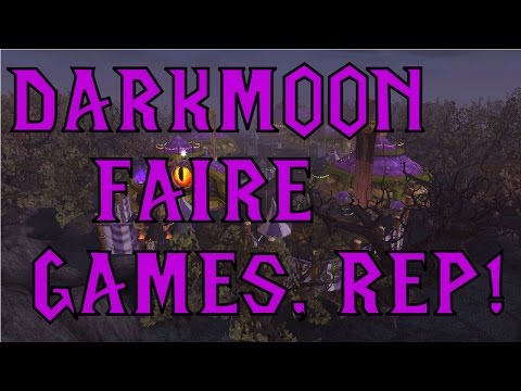 Zeksius - Darkmoon Faire games and quests for rep farm - WoW 4.3.4 (Warmane)