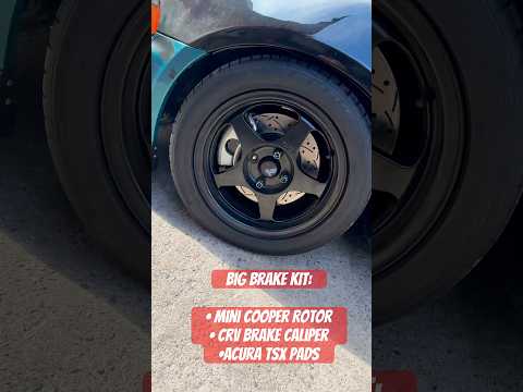 The Cheapest Budget Big Brake Kit For Honda Civic Or Integra