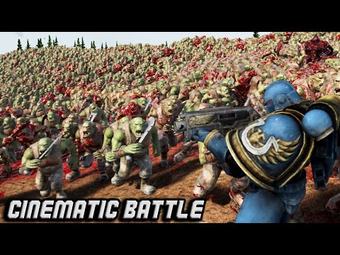 200 Space Marines vs 1 MILLION ORKS - Is it real? - WARHAMMER 40K | Ultimate Epic Battle Simulator 2