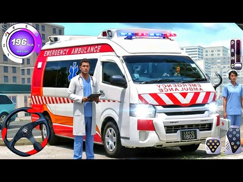 Real Best Police Ambulance Rescue Driving Simulator 911 US Emergency Ambulance 2026 Android Gameplay