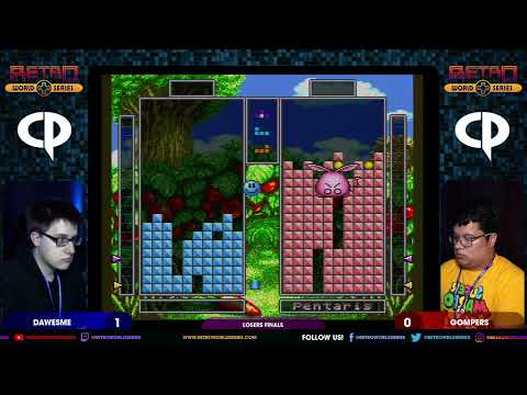 DAwesme vs Gompers (Losers Finals) - Tetris Battle Gaiden (SNES) - Comicpalooza 2024