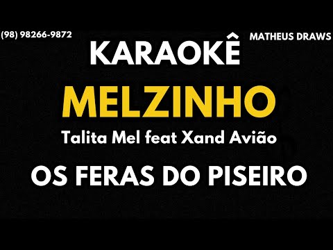 KARAOKÊ - MELZINHO I DON'T CRY I DON'T CRY-  RITMO OS FERAS DO PISEIRO