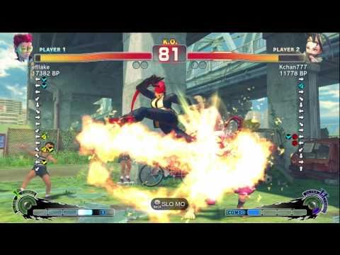 Uryo [Viper] vs Kchan777 [Ibuki] SSF4 Japanese Online Ranked Matches - TRUE-HD