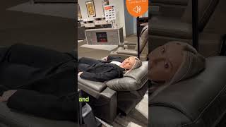 Zero gravity reclining chairs are great for health! #yxefurniture #saskatoon #zerogravity #recliner