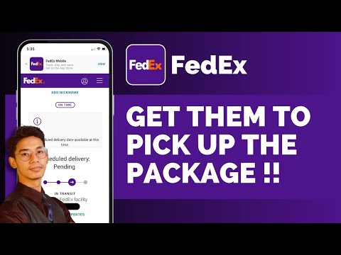 How To Get Fedex Package Picked Up