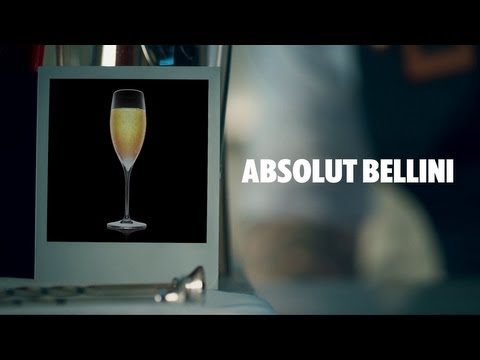 ABSOLUT BELLINI DRINK RECIPE - HOW TO MIX