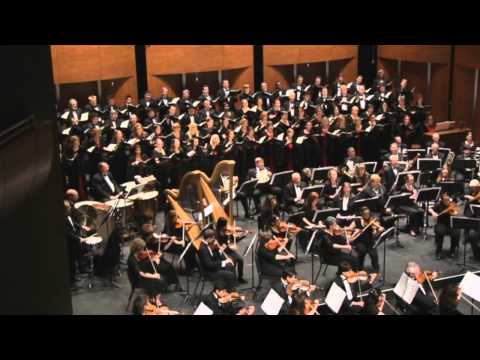 Te Deum - John Rutter - Sacramento Master Singers & ARC Chamber Singers & Folsom Symphony