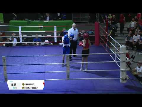 2024 National BG3 Championship: 39kg Leah Cairns (Northside) v Rosaletta Casey (Portlaoise)