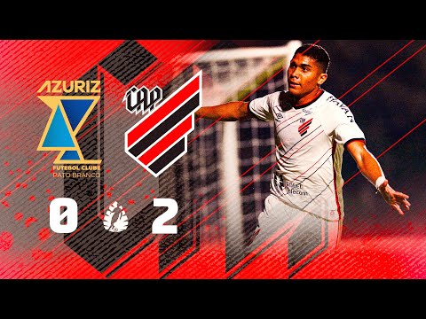 Azuriz 0x2 Athletico Paranaense | MELHORES MOMENTOS