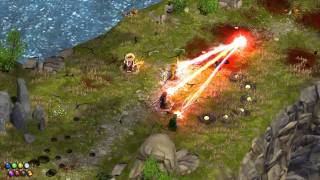 Magicka HD Adventure Mode Four Player Gameplay