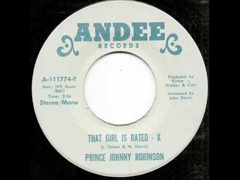 PRINCE JOHNNY ROBINSON - THAT GIRL IS RATED X