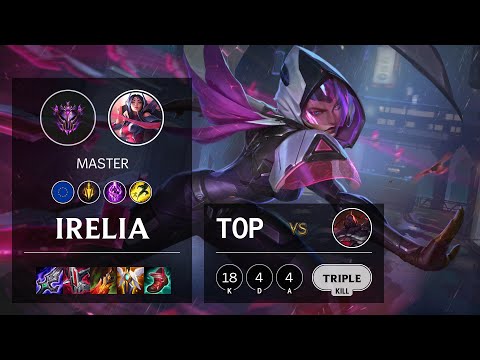 Irelia Top vs Sion - EUW Master Patch 11.23