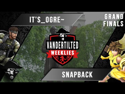 VanderTILTED #28 - Ultimate Singles - It's Ogre (Snake) VS SnapBack (Pit) - Grand Finals