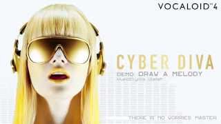 Video thumbnail for 【CYBER DIVA】Official Demo DRAW A MELODY / UtataP by VOCALOID