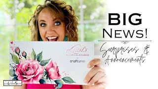 EPIC!!! 🎉 Surprises, Announcements, Sales, & Discounts! Plus Exclusive Craftamo Brush Unboxing!