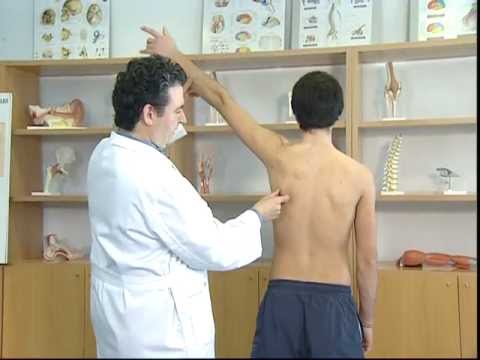 Exploración del hombro.  Dr Javier de Toro CHUAC INIBIC UDC A Coruña Spain