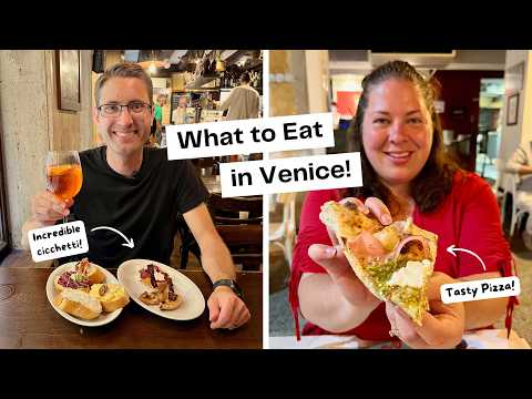What to Eat in Venice (Trying the Best Cicchetti in Venice from Bar All'Arco + Osteria Al Portego!)