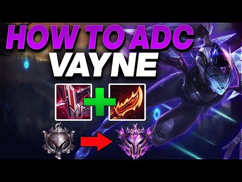 How to play Vayne in low Elo - Vayne ADC Gameplay | Iron to Master #28