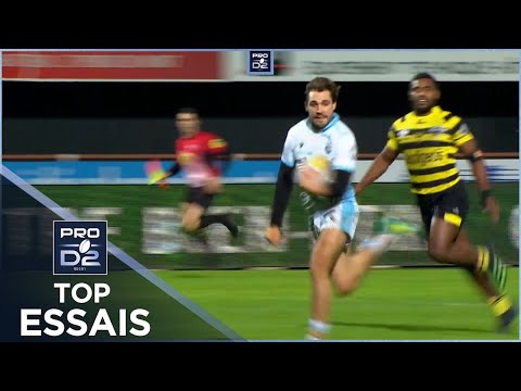 TOP Essais de la J17 – PRO D2 – Saison 2022-2023