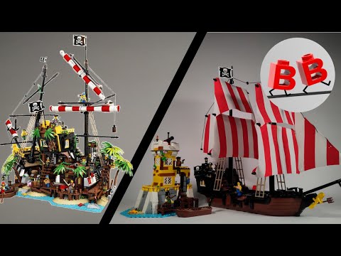 LEGO® Pirates of Barracuda Bay Alternate Build: Red Beard’s Black Pearl