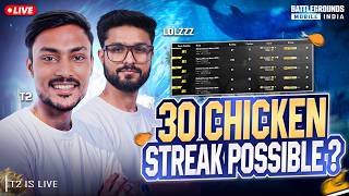 Download lagu BGMI LIVE💚I DEADLY DUO IS BACK🐥 I CHICKEN STREAK HO PAYEGA💀  @LoLzZzGaming ❤️ mp3