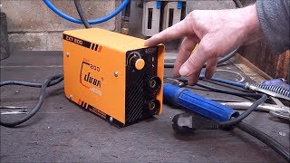 I review another tiny inverter stick welder from Banggood - excellent