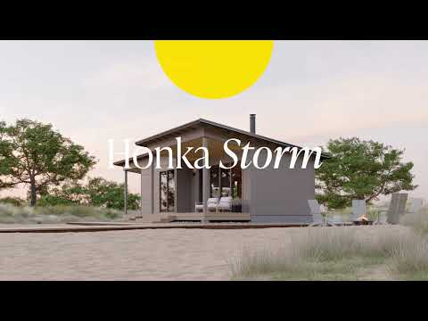 Honka Storm | Log house tour | Hirsitalokierros