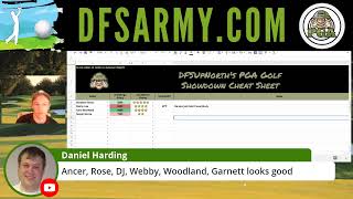 PGA Golf - Showdown Player Pool Tutorial