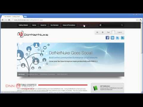 DNNHero - How to create a social site with DotNetNuke? - Part 1/4