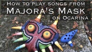 How to play Majora&#39;s Mask songs on Ocarina (OcTalk!)