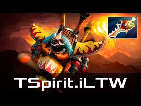 TSpirit.iLTW — Gyrocopter, Safe Lane (Apr 1, 2020) | Dota 2 patch 7.25 gameplay