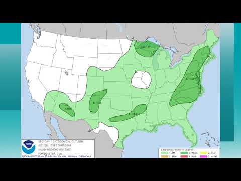August 8, 2018 Weather Xtreme Video - Afternoon Edition