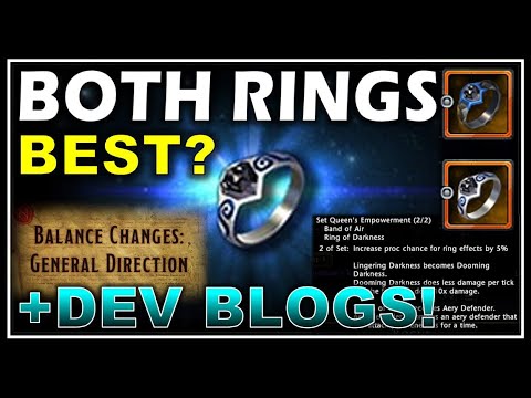 Ring of Darkness Better than BoA? (test) Checking the Set w/ Both! - What Can Still Proc the Rings?