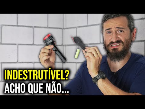 We tested the INDESTRUCTIBLE 20 REAIS flashlight! - Sector 7