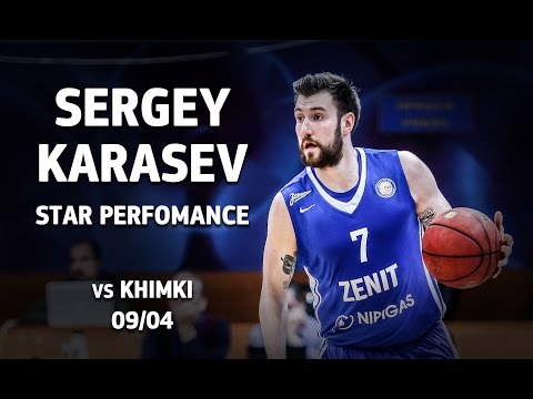 Star Perfomance. Sergey Karasev vs. Khimki - 23 pts, 5 reb!