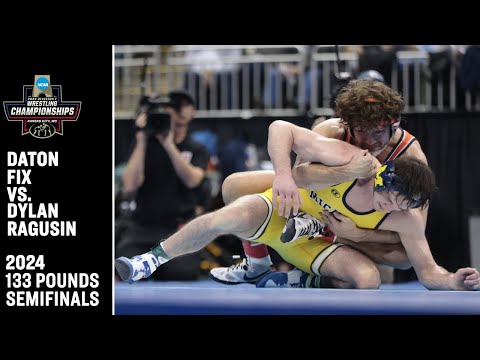 Daton Fix v. Dylan Ragusin: 2024 NCAA wrestling semifinal (133 pounds)