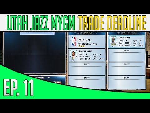 NBA 2K14 Utah Jazz MyGM: (S1TD) The Trade Deadline - Trade for the Future!