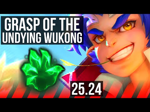 WUKONG vs MALPHITE (TOP) | Grasp Of The Undying | KR Master | 25.24